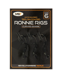 Buy NGT Triple Pack Ronnie Rigs - Size 6 Micro Barbed by NGT for only £8.99 in Bait & Tackle, Rigs, Ronnie Rigs at Big Bill's Fishing Shack, Main Website.