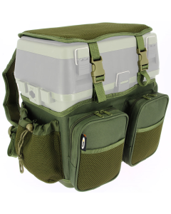 Buy NGT Seat Box Canvas - With Multiple Compartments and Harness for only £20.62 in Tackle Boxes, Tackle Box Seats at Big Bill's Fishing Shack, Main Website.