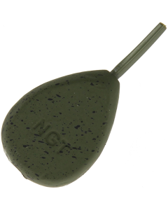 Buy NGT Lead - 3oz In-line Flat Pear for only £3.99 in Weights & Sinkers, Leads at Big Bill's Fishing Shack, Main Website.