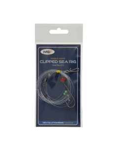 Buy NGT Single Hook Clipped Sea Rig by NGT for only £6.99 in Bait & Tackle, Rigs, Sea Rigs at Big Bill's Fishing Shack, Main Website.