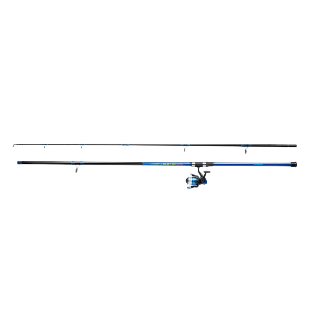 Buy Shakespeare Firebird Rod 12ft Beachcaster Combo 4-8oz for only £81.98 in Rods & Essentials, Rods, Sea Fishing at Big Bill's Fishing Shack, Main Website.