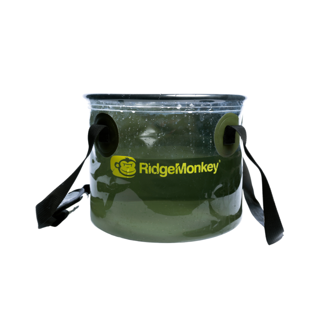 Buy RidgeMonkey Perspective Collapsible Bucket 15 Litre for only £14.99 in Baiting & Boilies, Bait Prep & Delivery, Bait Buckets at Big Bill's Fishing Shack, Main Website.
