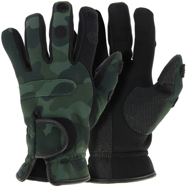 Buy NGT Gloves - Neoprene Gloves in Camo (XL) for only £10.99 in Warmth & Drying, Gloves at Big Bill's Fishing Shack, Main Website.