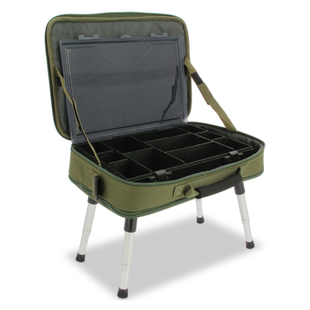 Buy NGT Carp Case System - Bivvy Table, Tackle Box and Bag System (612) for only £38.99 in Tackle Boxes, Carp Case Systems at Big Bill's Fishing Shack, Main Website.