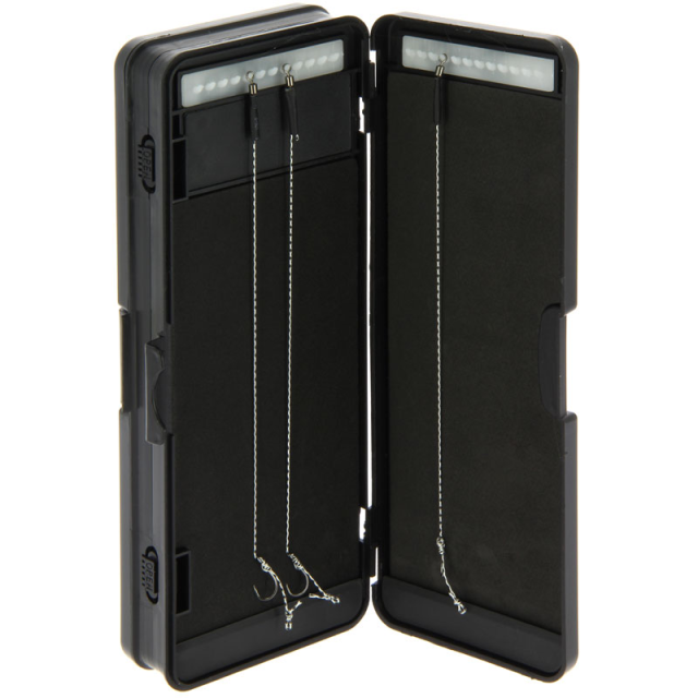 Buy NGT Plastic Rig 920 - Plastic 3 Way Stiff Rig Wallet with Pins (920) for only £7.99 in Rig Luggage, Rig Wallets at Big Bill's Fishing Shack, Main Website.