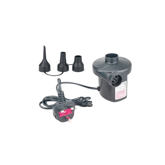 Buy Royal 240V AV Electric Air Pump for only £10.99 in Shelters & Outdoors, Sleeping, Air Pumps at Big Bill's Fishing Shack, Main Website.