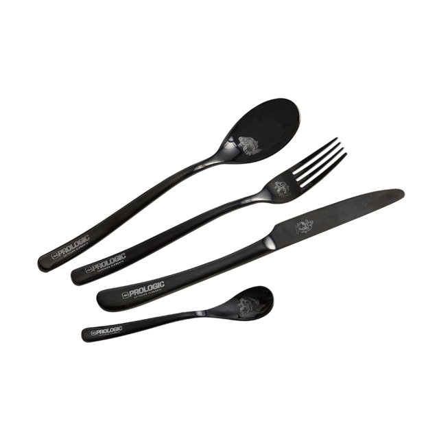 Buy Prologic Blackfire Cutlery Set for only £17.95 in Camping Stoves/ Gas, Cooker & Stove Utensils at Big Bill's Fishing Shack, Main Website.