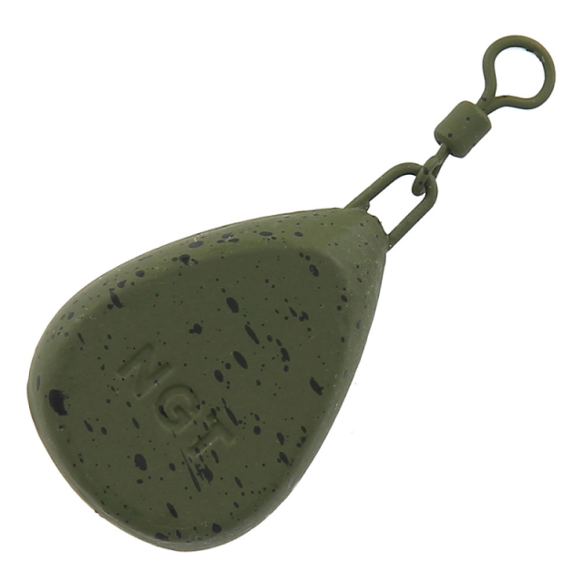 Buy NGT Lead - 2.5oz Flat Pear for only £2.99 in Weights & Sinkers, Leads at Big Bill's Fishing Shack, Main Website.