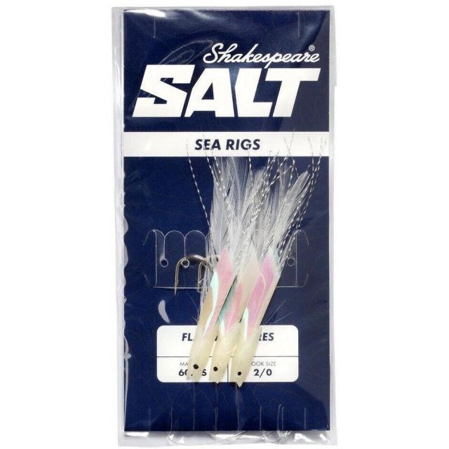 Buy Shakespeare Flat Jack Lures 60lbs 2/0 for only £1.95 in Rigs, Feathers at Big Bill's Fishing Shack, Main Website.