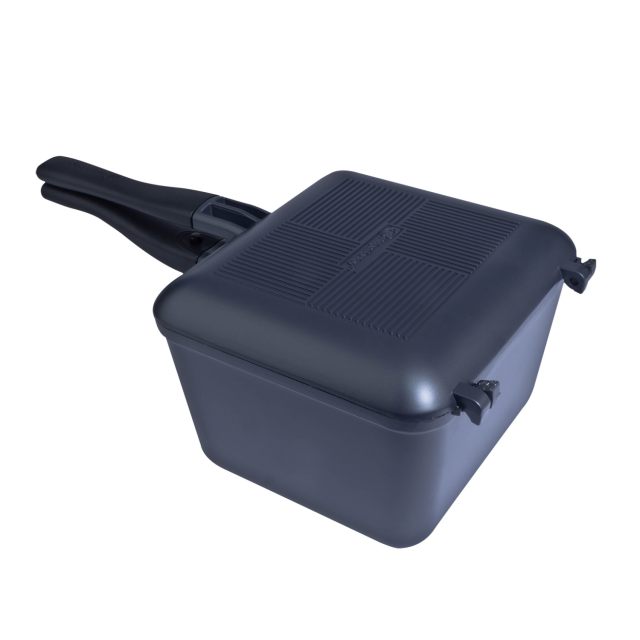 Buy RidgeMonkey Connect Deep Pan & Griddle XL Granite Edition for only £39.99 in Outdoor Cooking, Cutlery & Sets, Pots and Pans at Big Bill's Fishing Shack, Main Website.