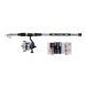 Buy Shakespeare SALT Jetty Jouster Telescopic Combo Rod 8ft 20-60g for only £53.91 in Rods & Essentials, Rods, Sea Fishing at Big Bill's Fishing Shack, Main Website.