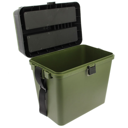 NGT Session Seat Box With Side Tray and Shoulder Strap
