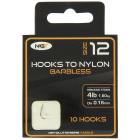 Buy NGT Hook to Nylon Barbless Size 12 by NGT for only £8.99 in Bait & Tackle, Rigs, Hooks at Big Bill's Fishing Shack, Main Website.