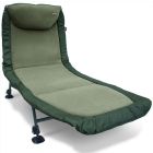 Buy NGT Classic Bed - 6 Leg Bed Chair Fleece Lined with Recliner and Pillow by NGT for only £118.99 in Sleeping, Bed Chairs at Big Bill's Fishing Shack, Main Website.